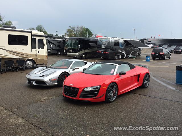 Audi R8 spotted in Lexington, Ohio