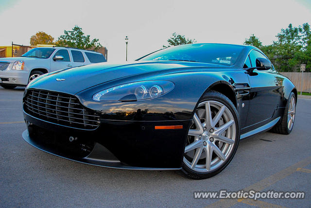 Aston Martin Vantage spotted in Canandaigua, New York