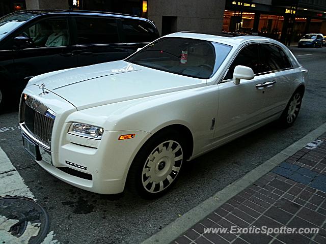 Rolls Royce Ghost spotted in Cincinnati, Ohio