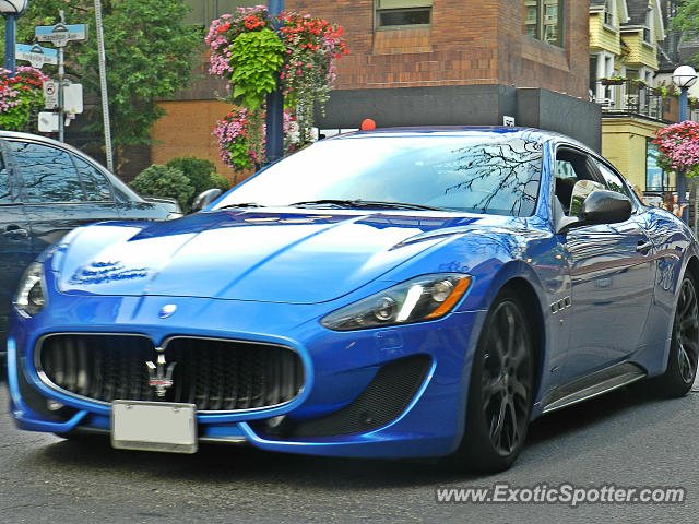 Maserati GranTurismo spotted in Toronto, Canada