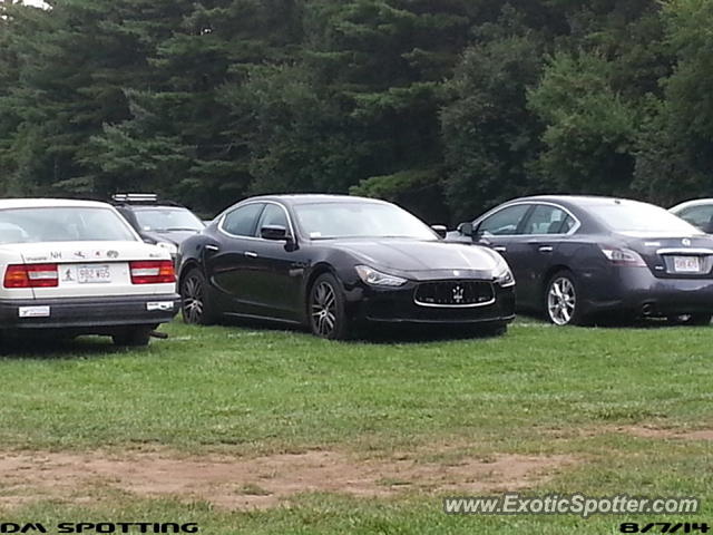 Maserati Ghibli spotted in Westford, Massachusetts