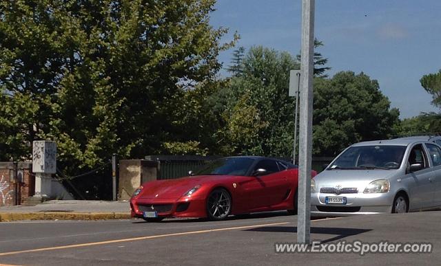 Ferrari 599GTB spotted in Florence, Italy