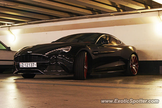 Aston Martin Vanquish spotted in Paris, France
