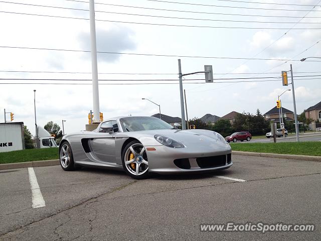 Porsche Carrera GT spotted in Toronto, Canada