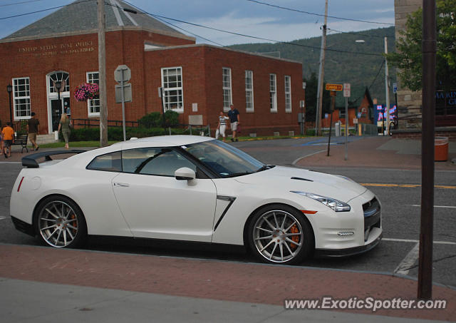 Nissan GT-R spotted in Lake George, New York