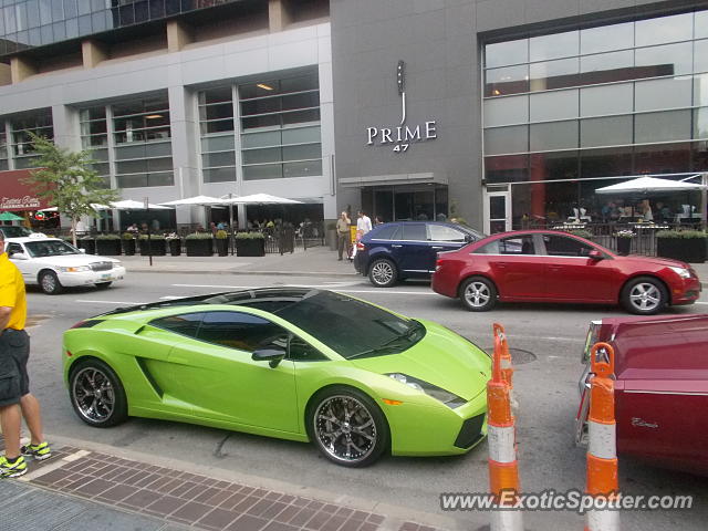 Lamborghini Gallardo spotted in Cincinnati, Ohio