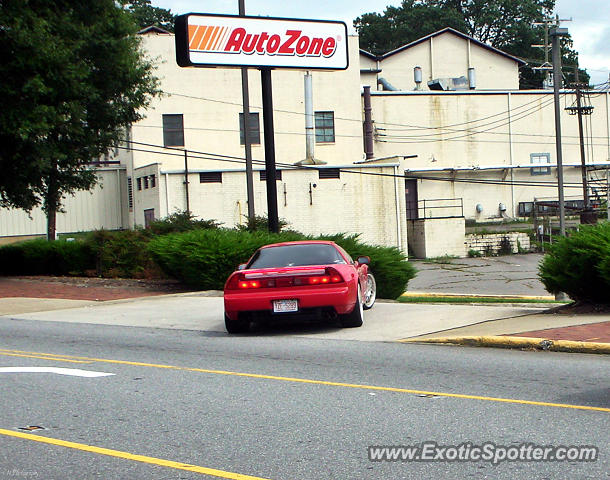Acura NSX spotted in Valdese, North Carolina