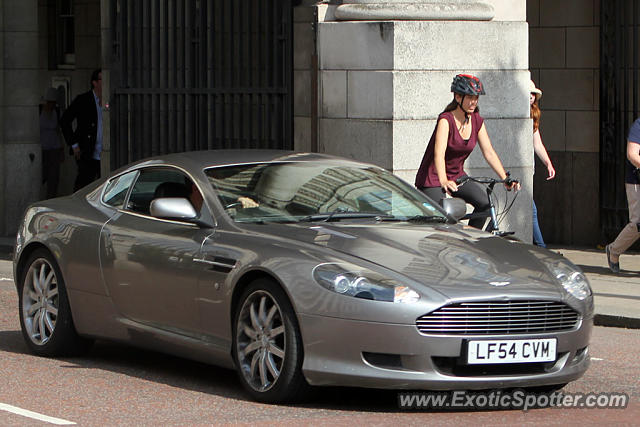 Aston Martin DB9 spotted in London, United Kingdom
