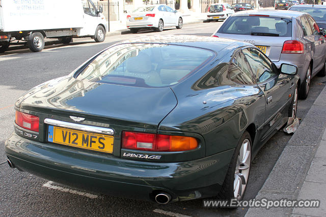 Aston Martin DB7 spotted in London, United Kingdom