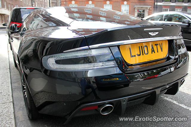 Aston Martin DBS spotted in London, United Kingdom