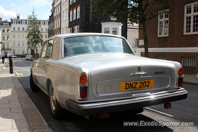Rolls Royce Silver Shadow spotted in London, United Kingdom