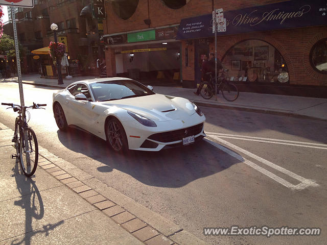 Ferrari F12 spotted in Toronto, Canada
