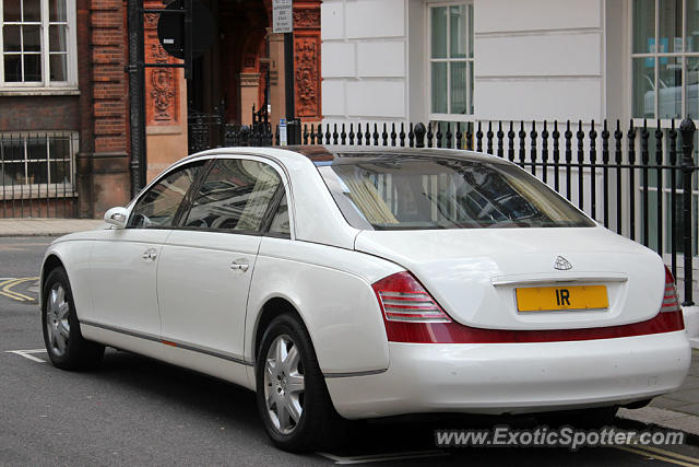 Mercedes Maybach spotted in London, United Kingdom