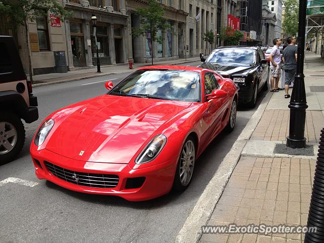 Ferrari 599GTB spotted in Montreal, Canada