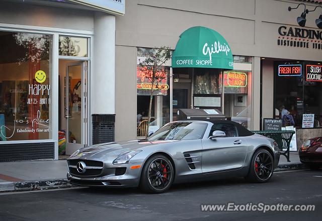 Mercedes SLS AMG spotted in Los Gatos, California