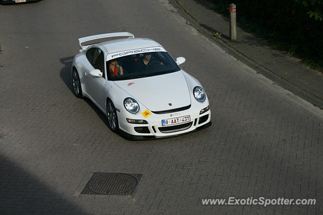 Porsche 911 GT3 spotted in Kampenhout, Belgium