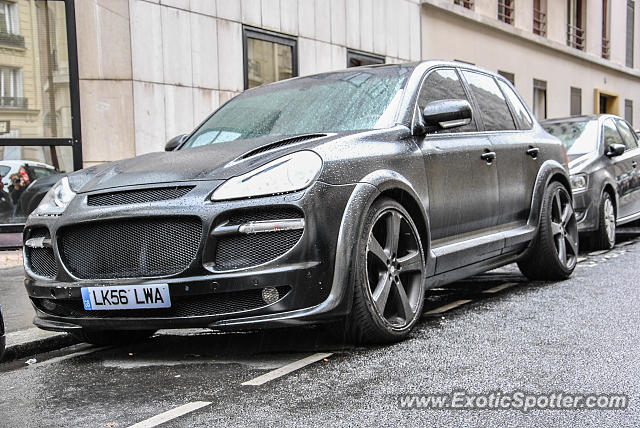 Porsche Cayenne Gemballa 650 spotted in Paris, France