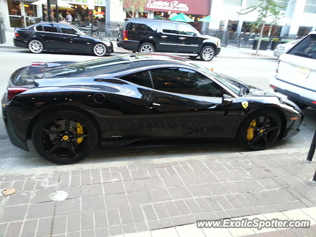 Ferrari 458 Italia spotted in Cincinnati, Ohio