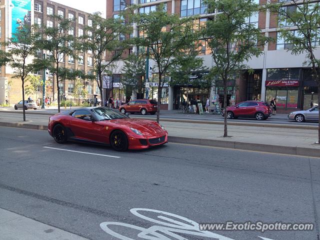Ferrari 599GTO spotted in Toronto, Canada