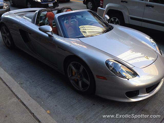 Porsche Carrera GT spotted in Seattle, Washington