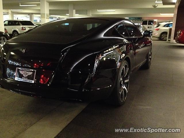 Bentley Continental spotted in Los Angeles, California
