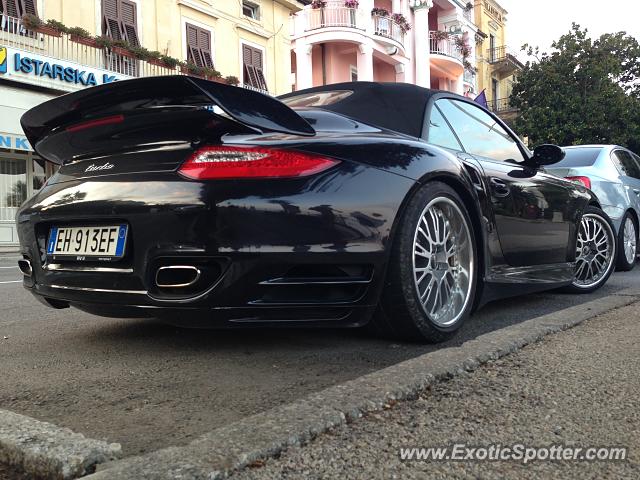 Porsche 911 Turbo spotted in Opatija, Croatia