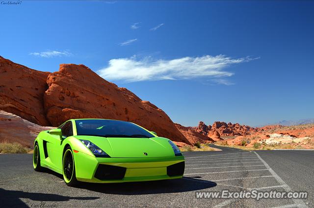 Lamborghini Gallardo spotted in Las Vegas, Nevada