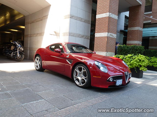 Alfa Romeo 8C spotted in Toronto, Canada