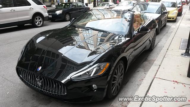 Maserati GranCabrio spotted in Chicago, Illinois