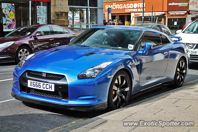 Nissan GT-R spotted in Bradford, United Kingdom