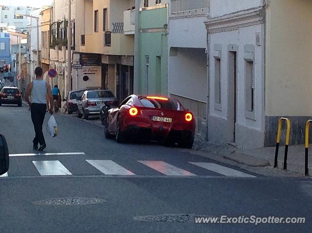 Ferrari F12 spotted in Quarteira, Portugal