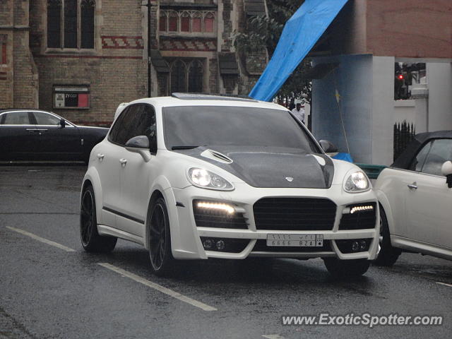 Porsche Cayenne Gemballa 650 spotted in London, United Kingdom