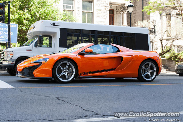 Mclaren 650S spotted in Montreal, Canada