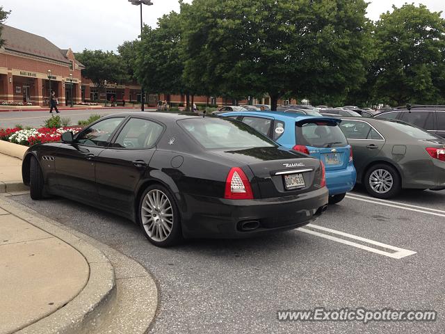 Maserati Quattroporte spotted in Clarksville, Maryland