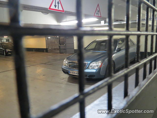 Mercedes Maybach spotted in Paris, France