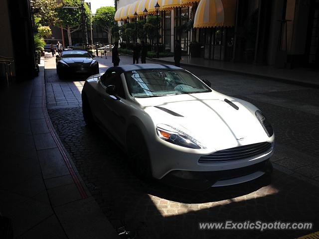 Aston Martin Vanquish spotted in Beverly Hills, California