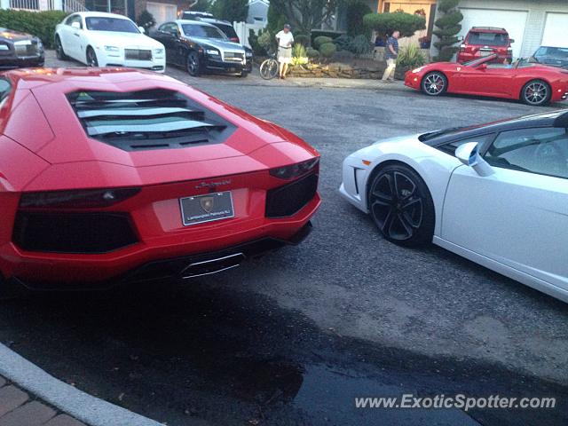 Lamborghini Aventador spotted in Ocean City, New Jersey