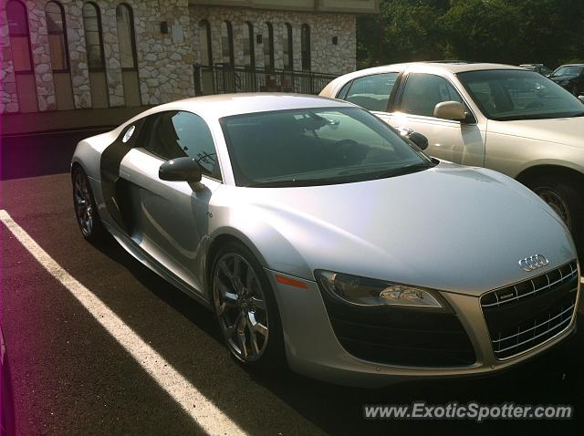 Audi R8 spotted in East Hanover, New Jersey