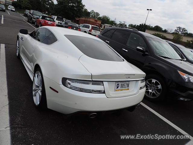 Aston Martin DBS spotted in Indianapolis, Indiana