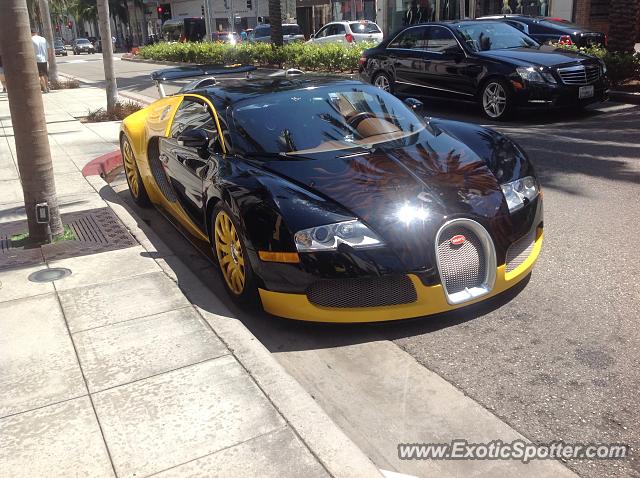 Bugatti Veyron spotted in Beverly Hills, California