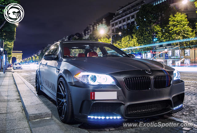 BMW M5 spotted in Paris, France