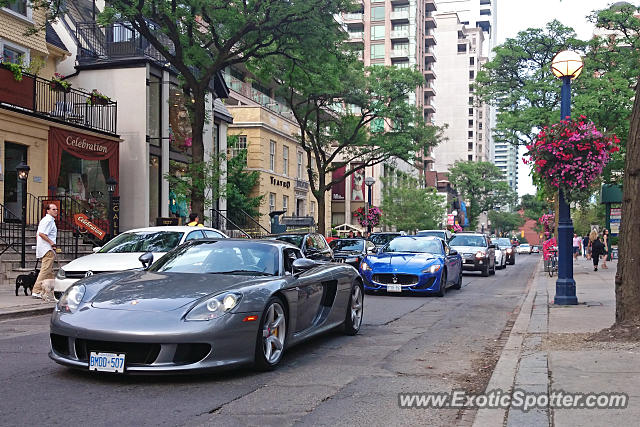 Porsche Carrera GT spotted in Toronto, Ontario, Canada