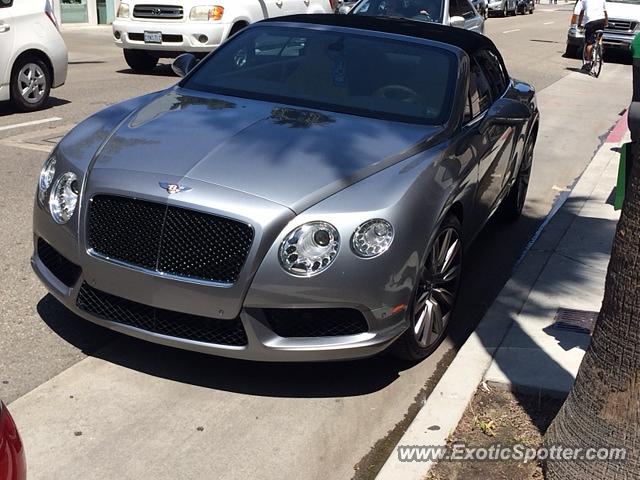 Bentley Continental spotted in Beverly hills, California
