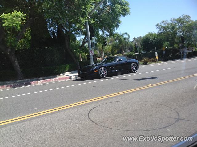 Mercedes SLS AMG spotted in Laguna beach, California