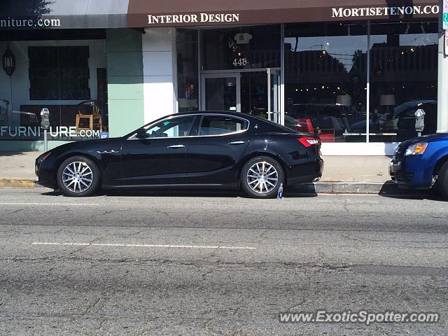 Maserati Ghibli spotted in Beverly Hills, California