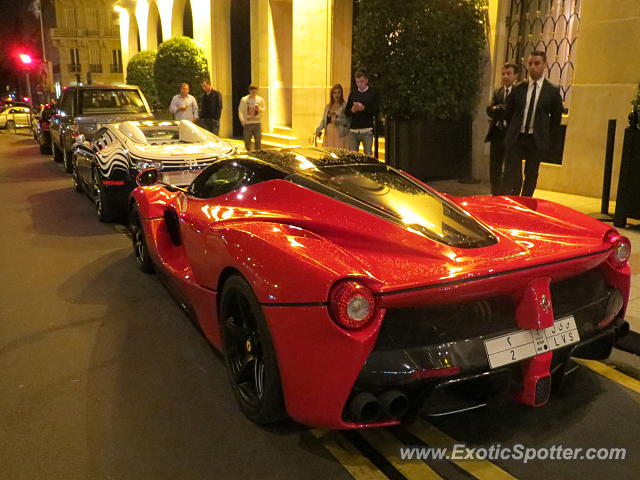Ferrari LaFerrari spotted in Paris, France