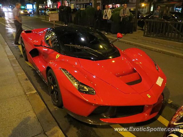 Ferrari LaFerrari spotted in Paris, France