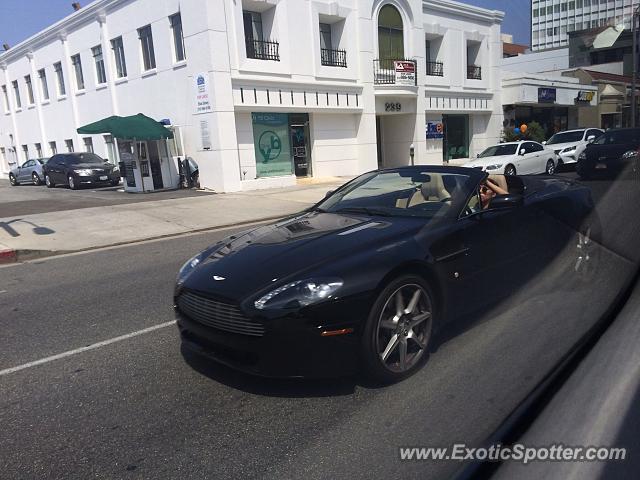 Aston Martin Vantage spotted in Beverly hills, California