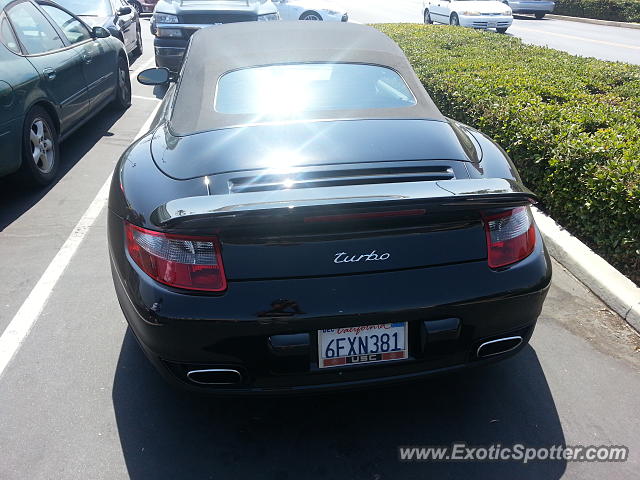 Porsche 911 Turbo spotted in Arcadia, California