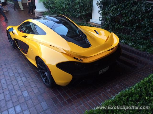 Mclaren P1 spotted in Laguna beach, California
